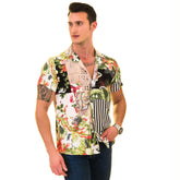 Multi Color European Made & Designed Hawaiian Summer Shirts For Men